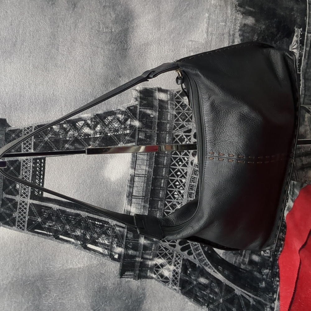 The Sak Black Leather Purse - Picture 3 of 8